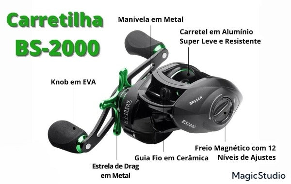 Carretilha de Pesca ZingTide