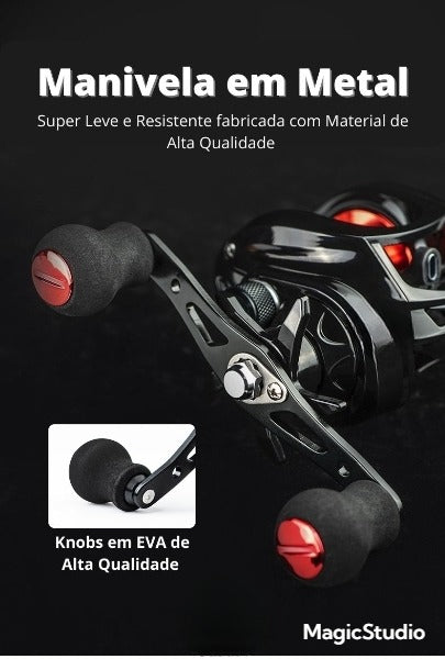 Carretilha de Pesca Baitcasting