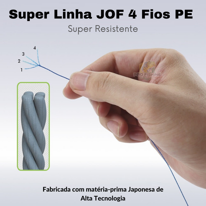 Linha de Pesca JOF- PE