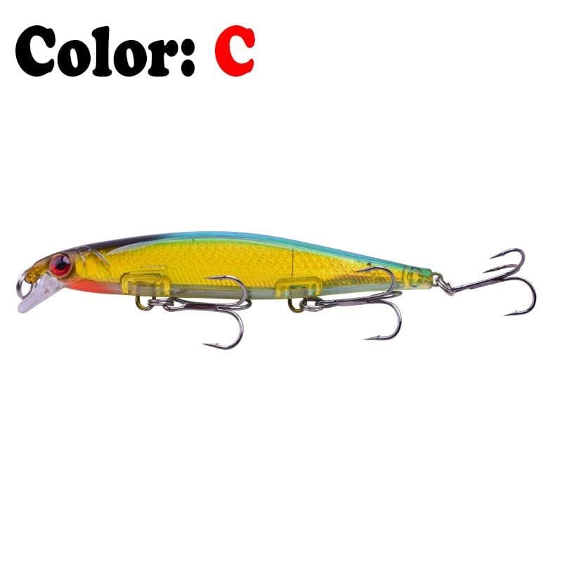 Isca de Pesca 11cm 13.8g Matadora de Tucunaré 0 lojaidealgolden C 