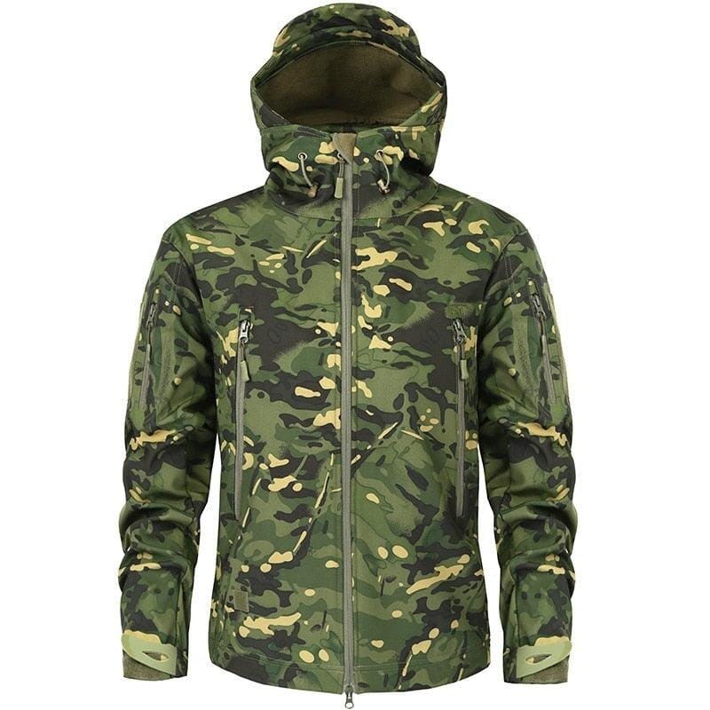 Jaqueta Tática Americana Mage Knight Roupas (Jaqueta Masculina 4) Dm Stores Camuflada Básica PP 