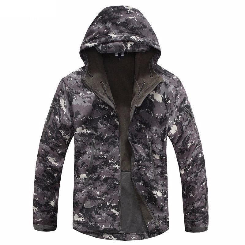 Jaqueta Tática Americana Mage Knight Roupas (Jaqueta Masculina 4) Dm Stores Camuflada Escuro PP 